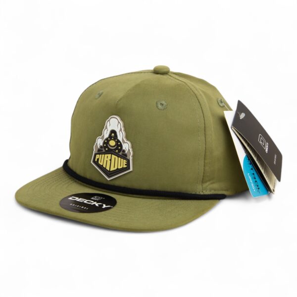 Purdue Boilermaker Special 3D Classic Rope Hat- Loden/ Black