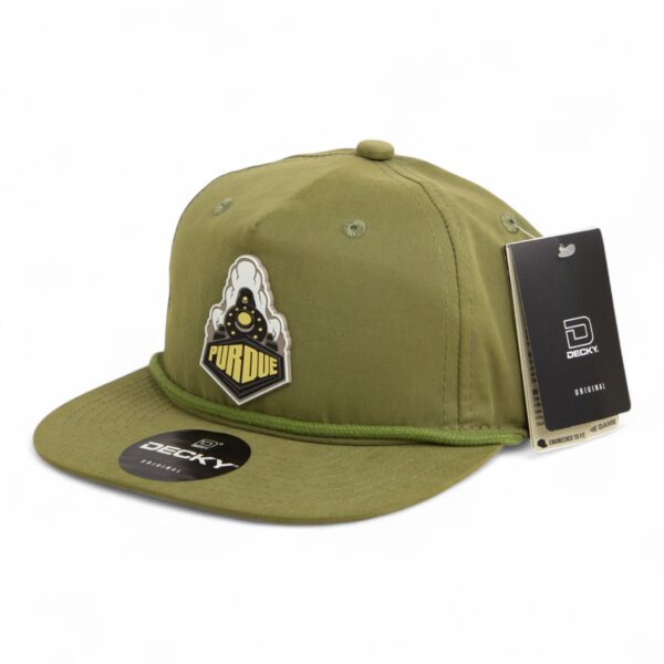 Purdue Boilermaker Special 3D Classic Rope Hat- Loden