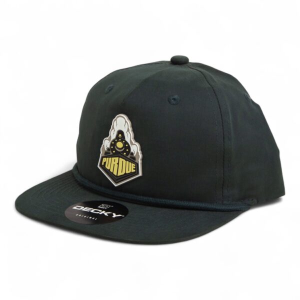 Purdue Boilermaker Special 3D Classic Rope Hat- Charcoal