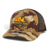 Tennessee Volunteers Rocky Top 3D Snapback Trucker Hat- Desert Camo/ Brown