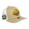 Tennessee Volunteers 2024 Men's College World Series 3D Snapback Trucker Hat- Tan/ White