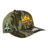 Tennessee Volunteers 2024 Men's College World Series 3D Snapback Trucker Hat- Mossy Oak Bottomland/ Loden