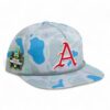 Arkansas Razorbacks Baseball Script A 2025 College World Series 3D Umpqua Rope Hat- Saltwater Duck Camo/ Charcoal