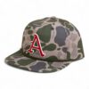 Arkansas Razorbacks Baseball Script A 3D Umpqua Rope Hat- Marsh Duck Camo/ Olive Green