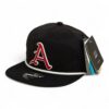 Arkansas Razorbacks Baseball Script A 3D Classic Rope Hat- Black/ White