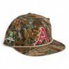 Arkansas Razorbacks Baseball Script A 2025 College World Series 3D Umpqua Rope Hat- Realtree Advantage/ Khaki
