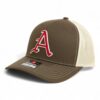 Arkansas Razorbacks Baseball Script A 3D Snapback Trucker Hat- Chocolate Chip/ Birch