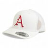 Arkansas Razorbacks Baseball Script A 3D YP Snapback Trucker Hat- White