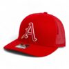Arkansas Razorbacks Baseball Script A 3D Snapback Trucker Hat- Red