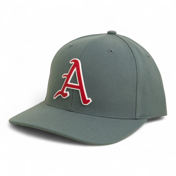 Arkansas Razorbacks Baseball Script A 3D Snapback Surge Trucker Hat- Charcoal