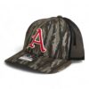 Arkansas Razorbacks Baseball Script A 3D Snapback Trucker Hat- Realtree Original/ Black