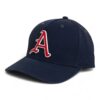 Arkansas Razorbacks Baseball Script A 3D Snapback Canvas Hat- Navy