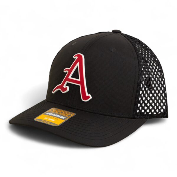 Arkansas Razorbacks Baseball Script A 3D Snapback Tilikum Trucker Hat- Black